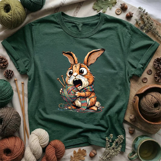 Unsupervised Yarn Behavior T-Shirt