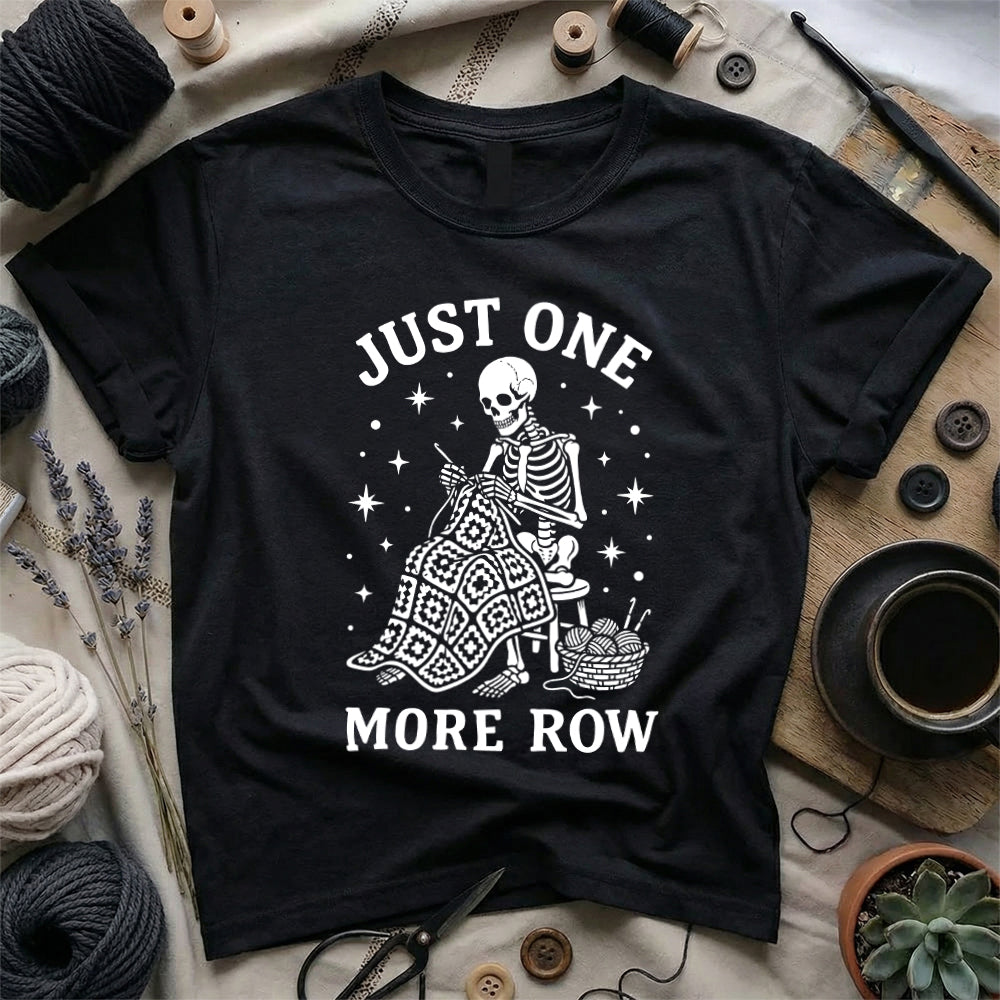 One More Row Skeleton T-Shirt