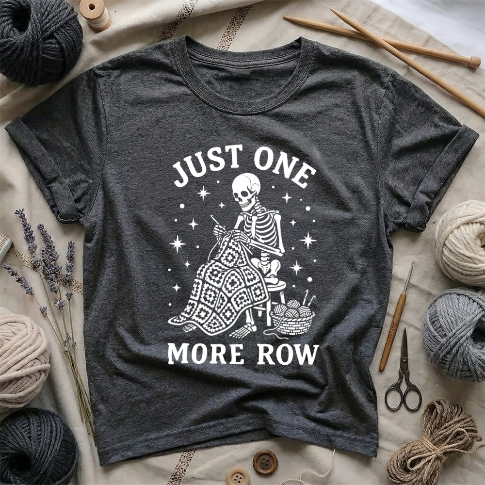 One More Row Skeleton T-Shirt