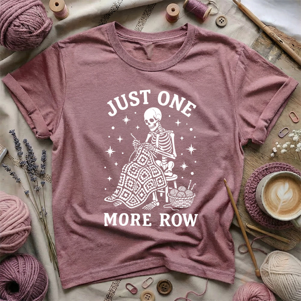 One More Row Skeleton T-Shirt