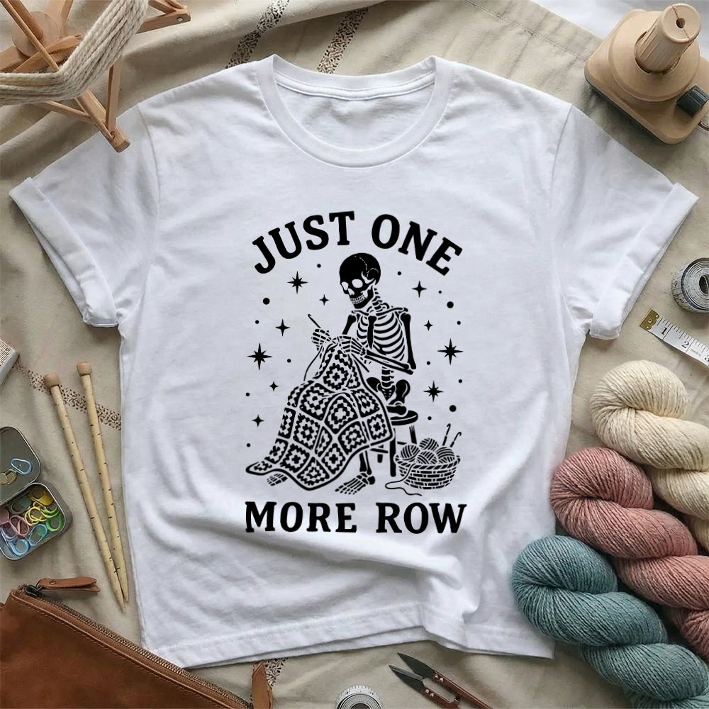 One More Row Skeleton T-Shirt