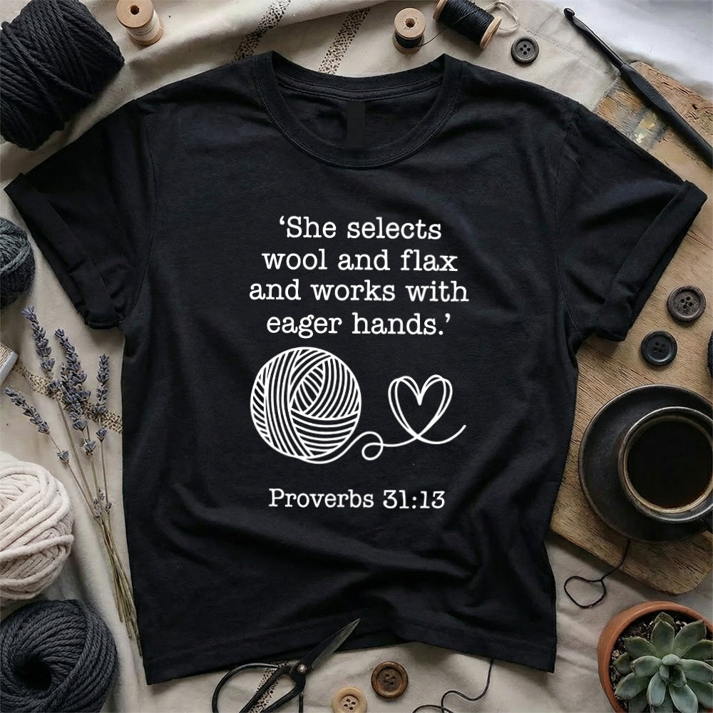 Crochet In Bible T-Shirt