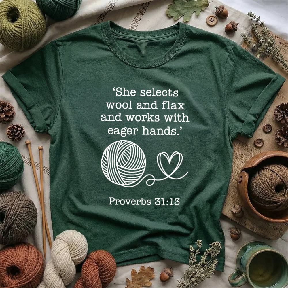 Crochet In Bible T-Shirt