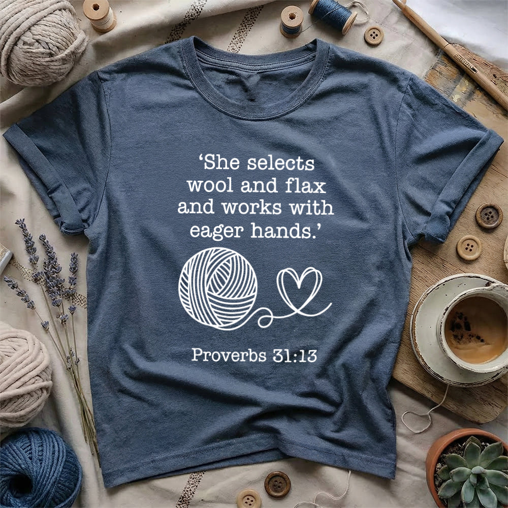 Crochet In Bible T-Shirt