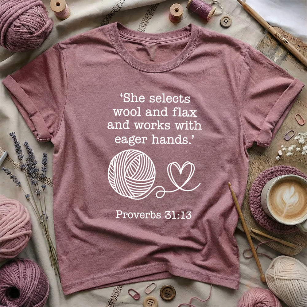 Crochet In Bible T-Shirt
