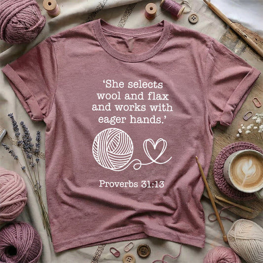 Crochet In Bible T-Shirt
