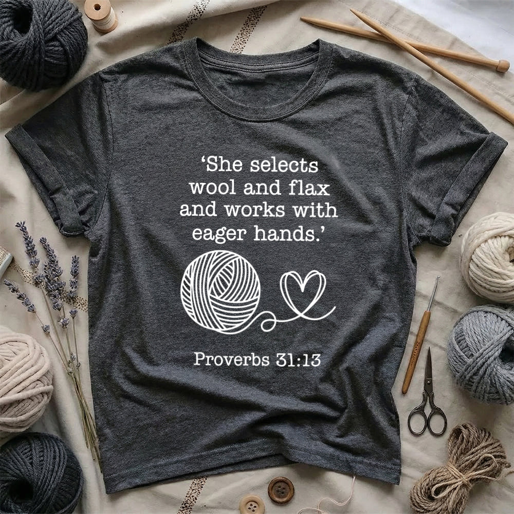 Crochet In Bible T-Shirt