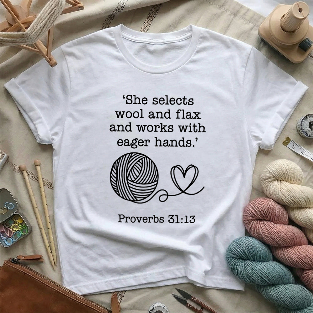 Crochet In Bible T-Shirt