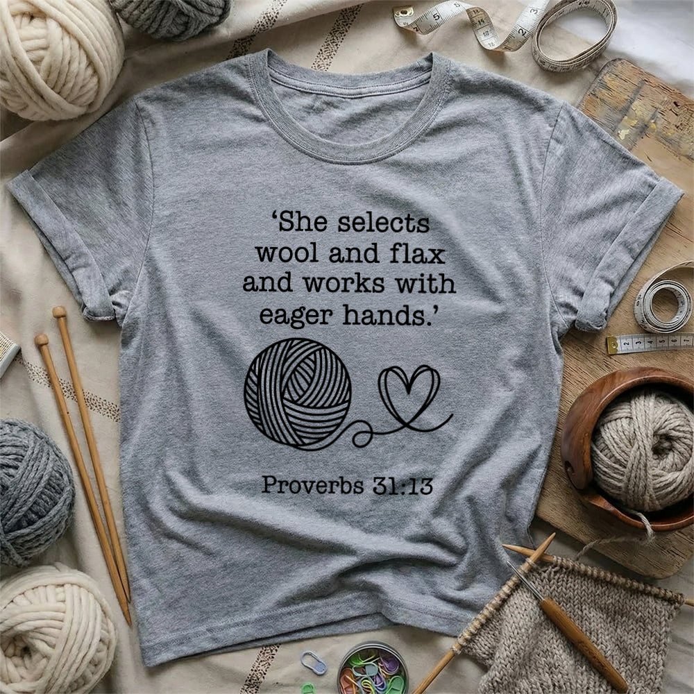 Crochet In Bible T-Shirt