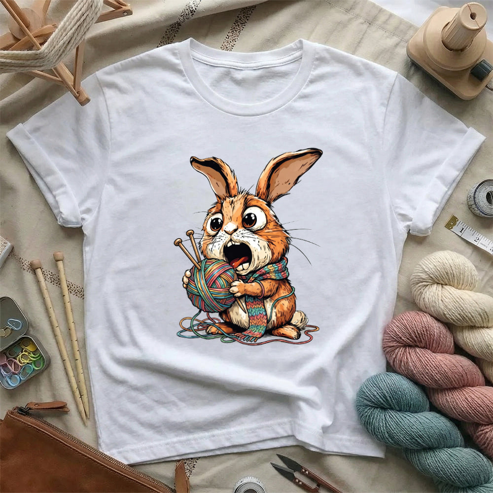 Unsupervised Yarn Behavior T-Shirt