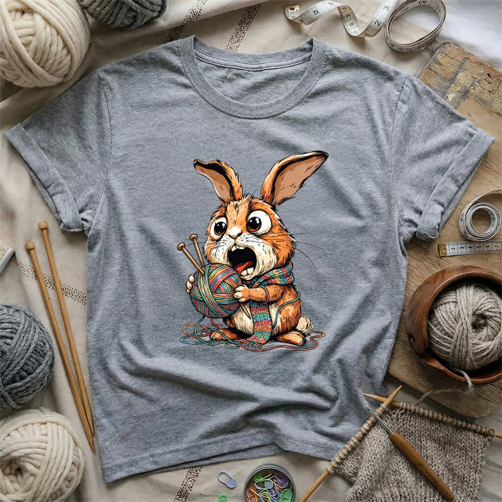 Unsupervised Yarn Behavior T-Shirt